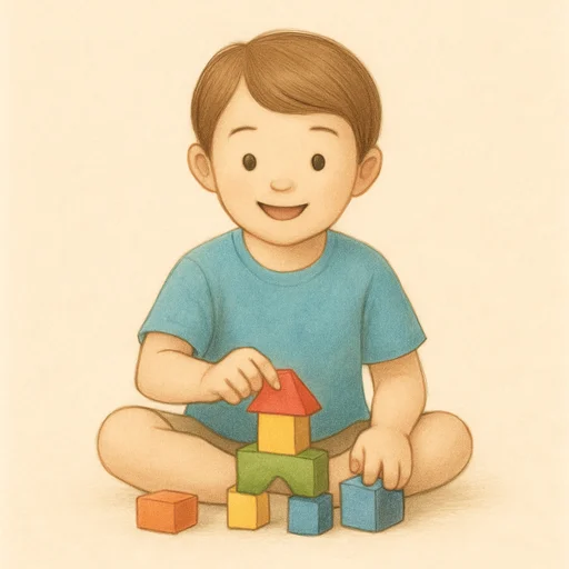 Illustrierte Lernkarte — Spielen