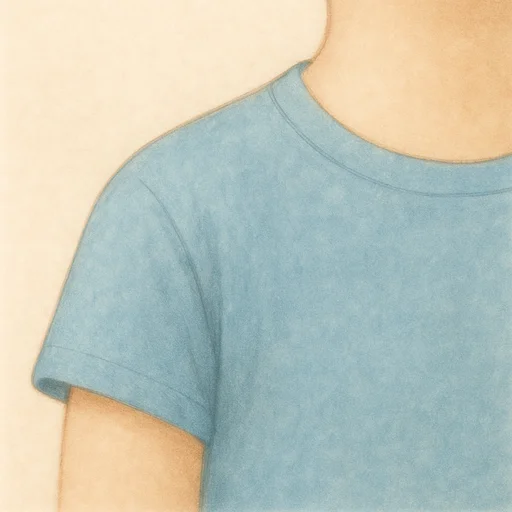 Illustrierte Lernkarte — Schulter