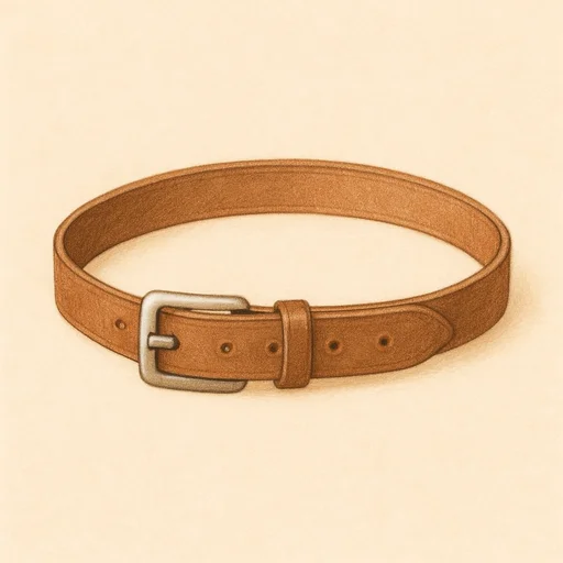 Illustrierte Lernkarte — Gürtel