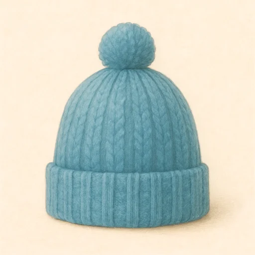 Illustrierte Lernkarte — Hut