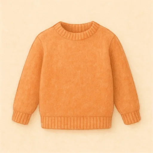 Illustrierte Lernkarte — Pullover