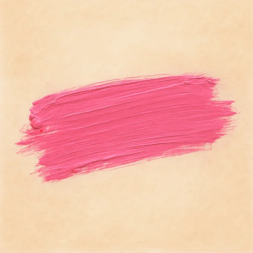 Illustrierte Lernkarte — Rosa