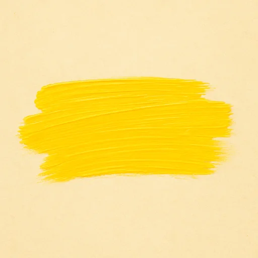 Illustrierte Lernkarte — Gelb