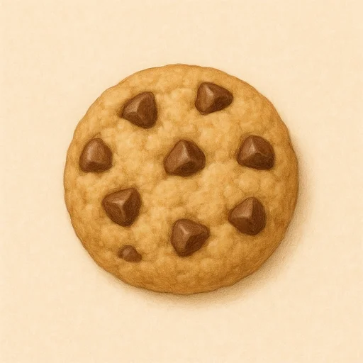 Illustrierte Lernkarte — Keks