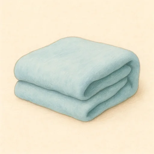 Illustrierte Lernkarte — Decke